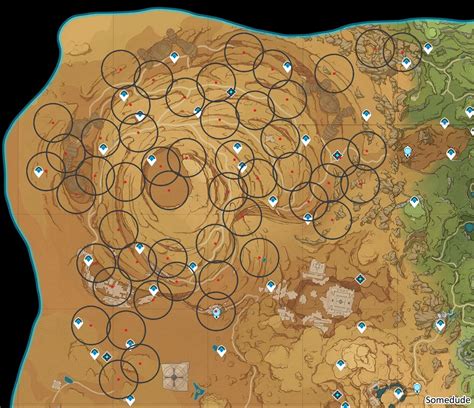 3.6 genshin map|Girdle of the Sands 3.6 Desert Map Guide 